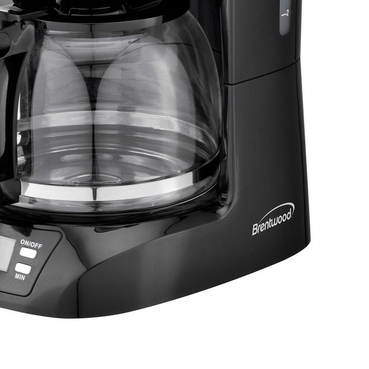 10-Cup Black Digital Coffee Maker