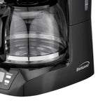 10-Cup Black Digital Coffee Maker