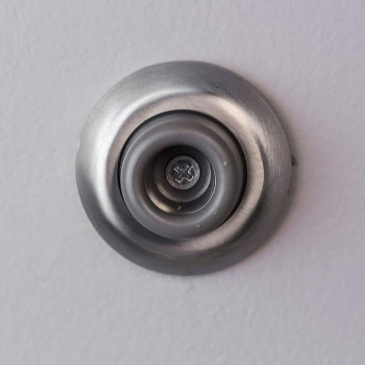 Satin Chrome Wall Door Stop