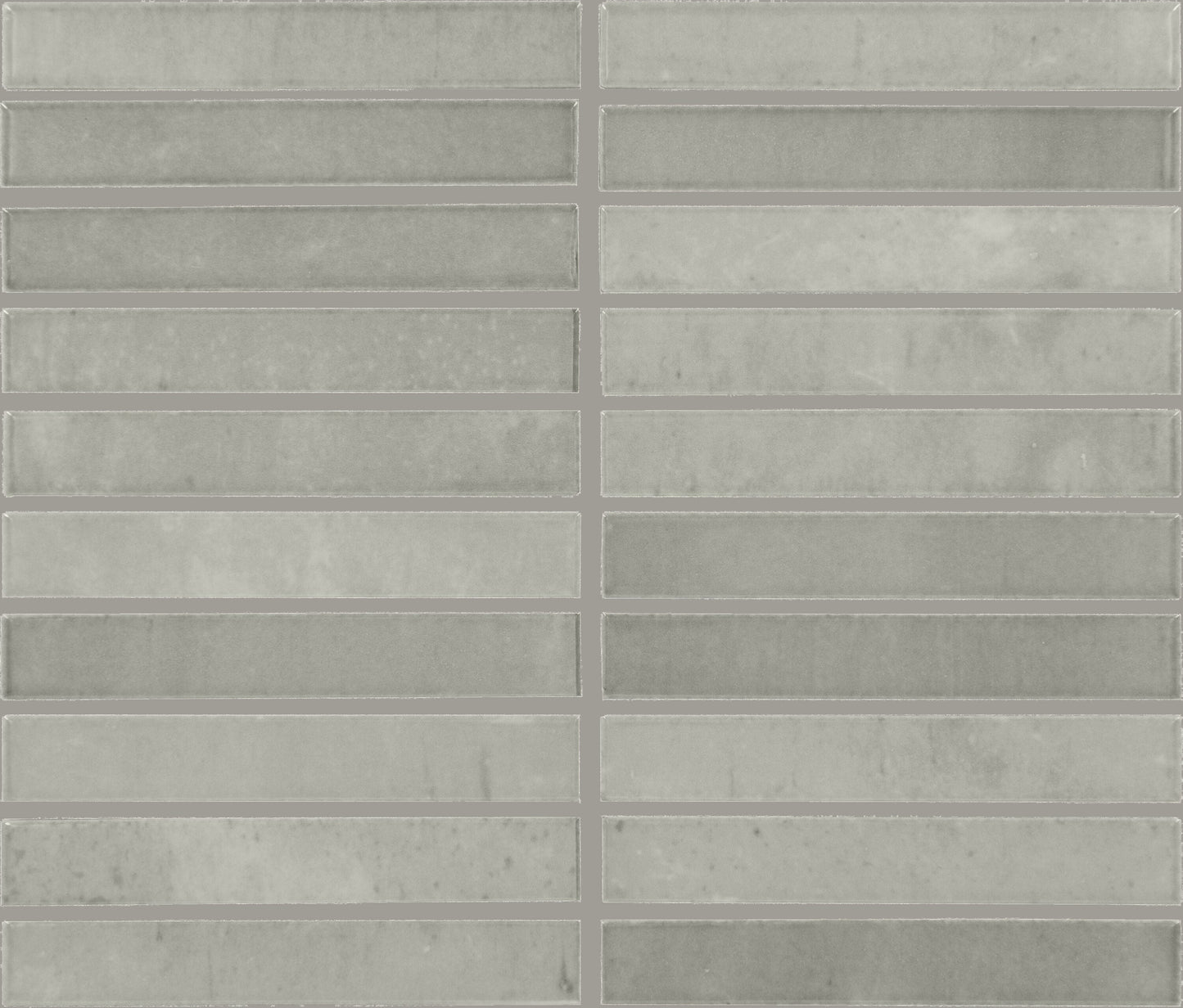 Daltile Miramo Oyster 10-in x 12-in Glossy Ceramic Handcrafted look Mosaic Wall Tile product image