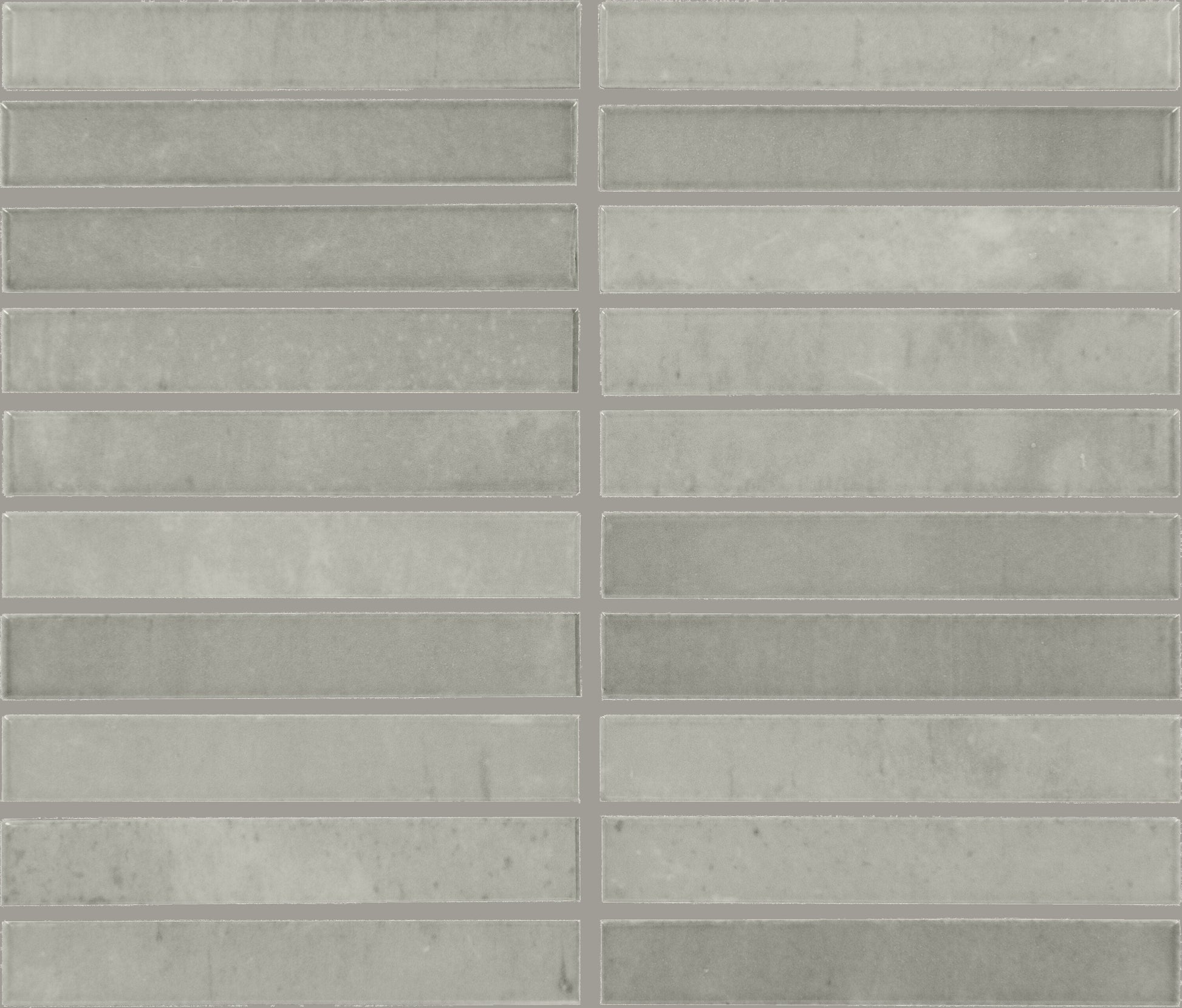 Daltile Miramo Oyster 10-in x 12-in Glossy Ceramic Handcrafted look Mosaic Wall Tile product image