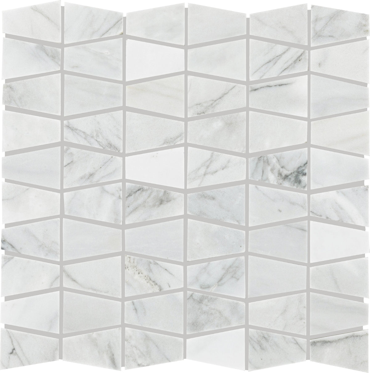 Daltile Sublimity Cirrus Storm 11-in x 11-in Honed Natural stone Mixed Marble look Mosaic Floor and Wall Tile product image