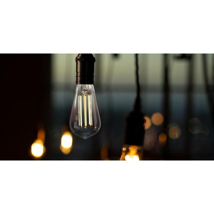Feit Electric 75-Watt Equivalent ST19 Dimmable Clear Glass Vintage Edison LED Light Bulb With Cage Filament Warm White (4-Pack)