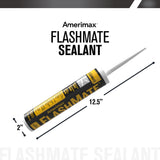Amerimax FlashMate 10-oz Waterproof Elastomeric Roof Sealant – Clear