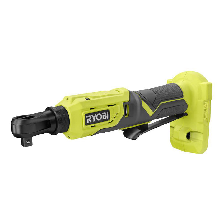 RYOBI 18-Volt ONE+ Cordless 3/8 in. 4-Position Ratchet (Tool Only)
