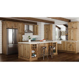 Hampton Assembled 24 x 34.5 x 21 in. Bathroom Vanity Base Cabinet in Natural Hickory