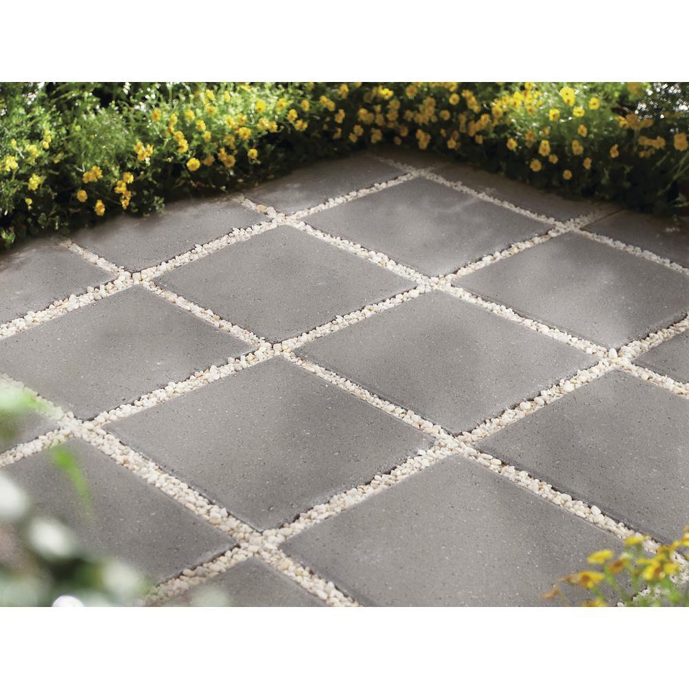 12 in. x 12 in. x 1.5 in. Pewter Square Concrete Step Stone - Super Arbor