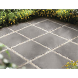 12 in. x 12 in. x 1.5 in. Pewter Square Concrete Step Stone - Super Arbor
