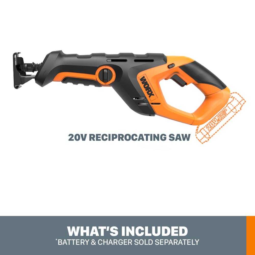 POWER SHARE 20-Volt Reciprocating Saw (Tool-Only) - Super Arbor