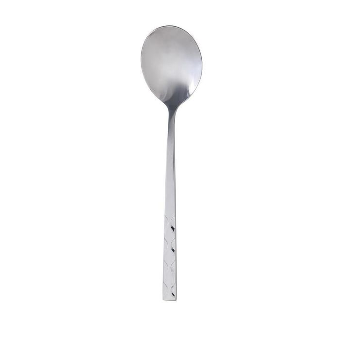 Shui 18/0 Stainless Steel Rice/Soup Spoons (Set of 12)