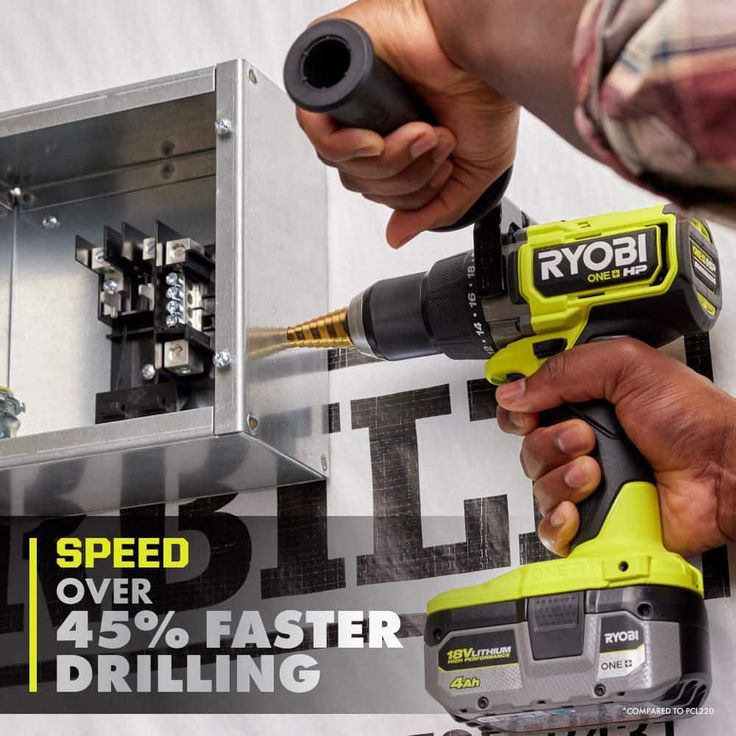18-Volt ONE+ Lithium-Ion Cordless Brushless 1/2 in. Hammer Drill/Driver Kit with 4.0Ah LITHIUM+ Battery, Charger and Bag