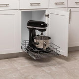 Simply Put 14.5-in W x 5.6875-in H 1-Tier Pull Out Metal Soft Close Baskets & Organizers