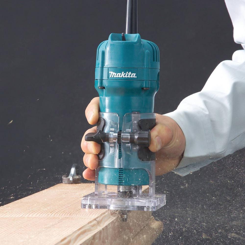 4 Amp 1/4 in. Fixed Base Laminate Trimmer - Super Arbor