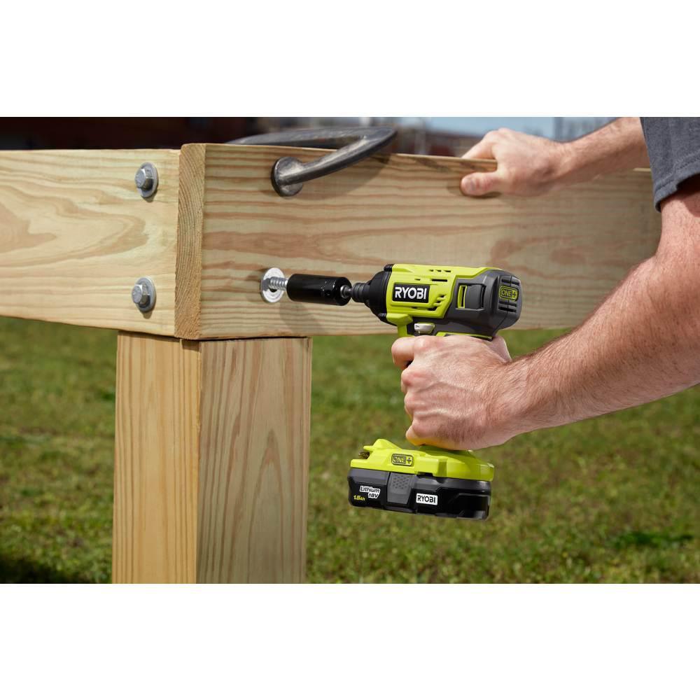 ONE+ 18V Cordless 5-Tool Combo Kit with One 4.0 Ah Battery, One 1.5 Ah Battery, 18V Charger, and Bag - Super Arbor