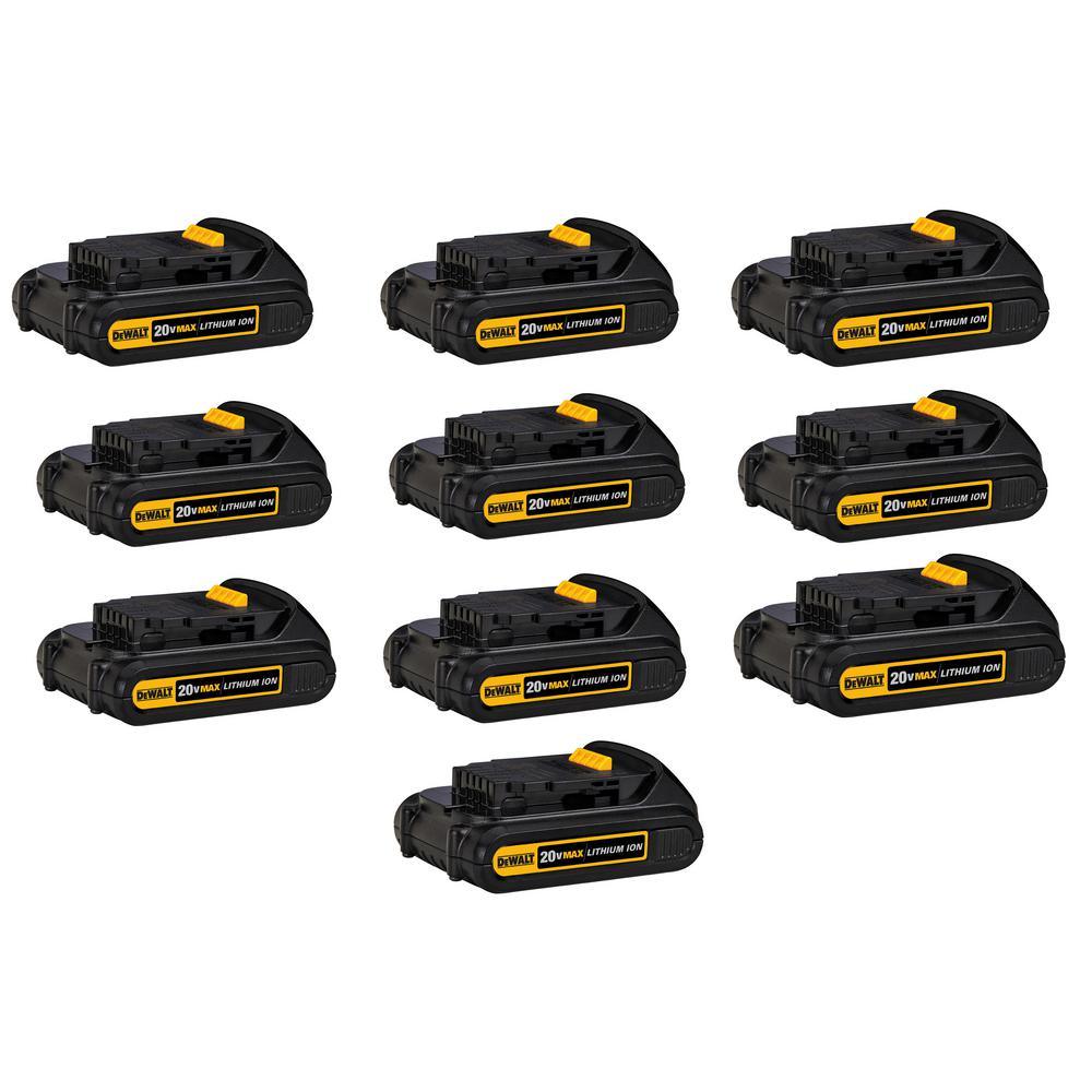 20-Volt MAX Compact Lithium-Ion 1.5Ah Battery Pack (4-Pack) - Super Arbor