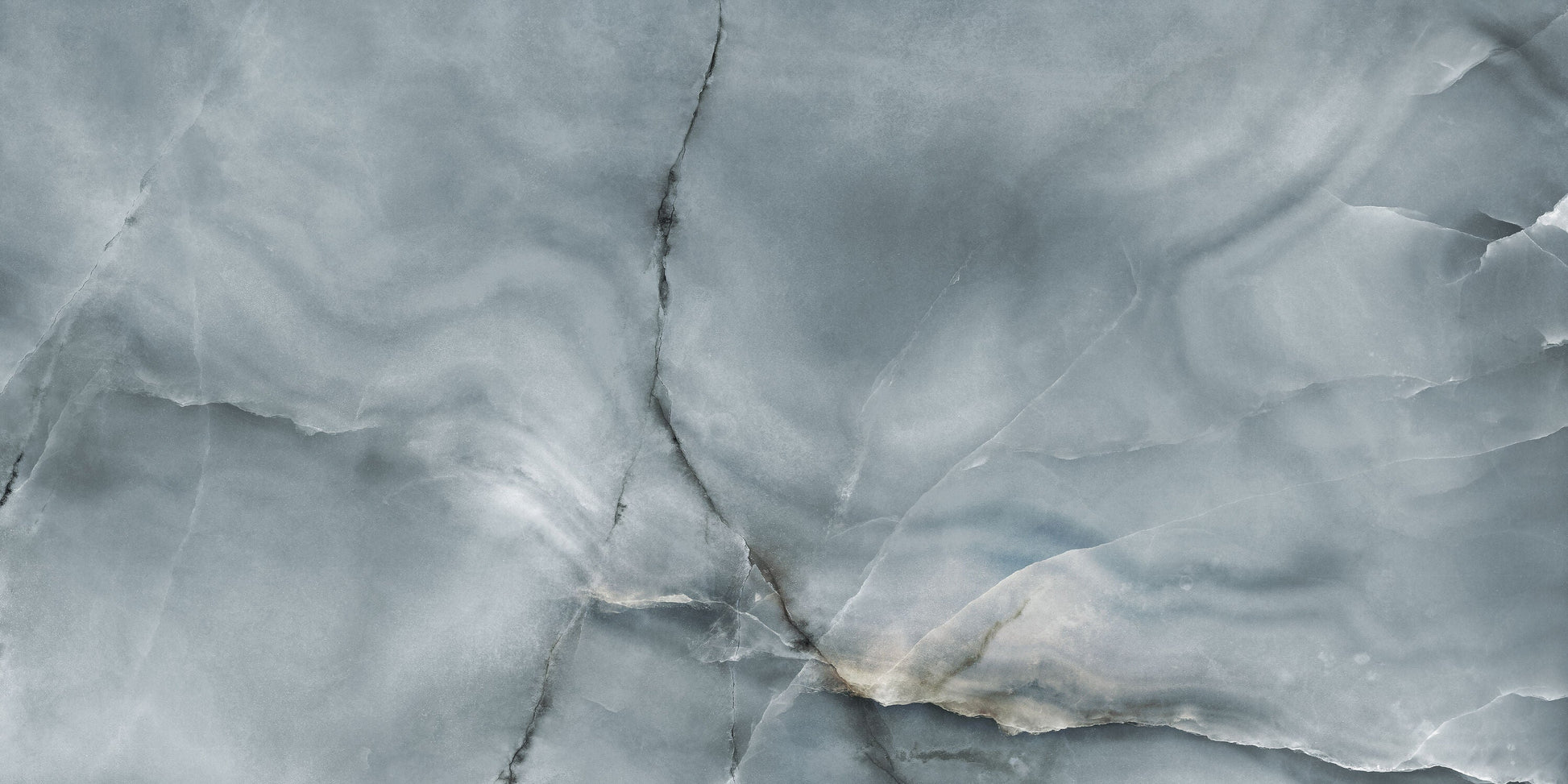 Satori Azzurro Notte 24-in x 48-in Polished Porcelain Marble look Floor and Wall Tile product image