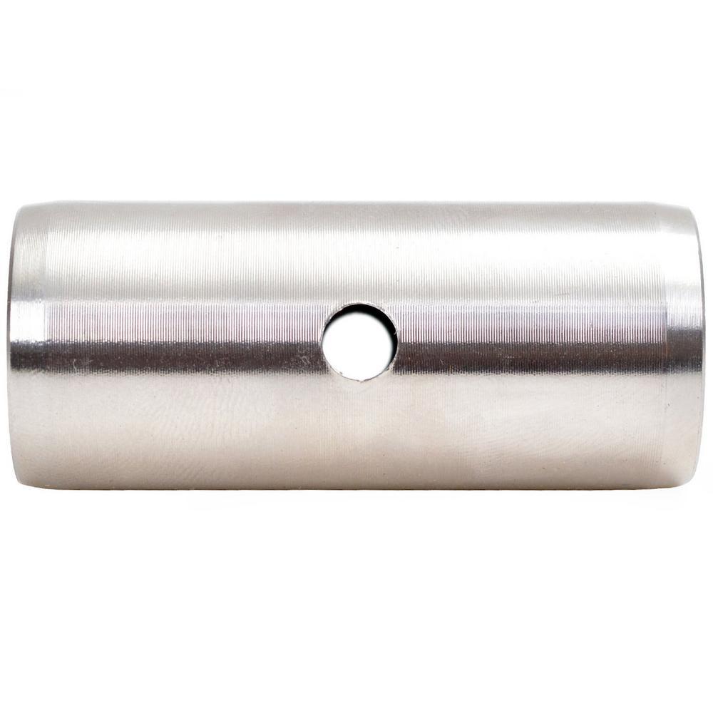 Matte Black Sliding Flat Rail Track Connector Barn Door Hardware - Super Arbor