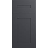 Home Decorators Collection Newport 33 in. W x 12 in. D x 36 in. H Assembled Plywood Wall Kitchen Cabinet in Deep Onyx with Soft Close