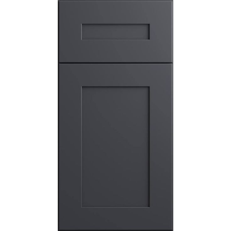 Home Decorators Collection Newport 15 in. W x 24 in. D x 34.5 in. H Assembled Plywood Base Kitchen Cabinet in Deep Onyx with Soft Close LH
