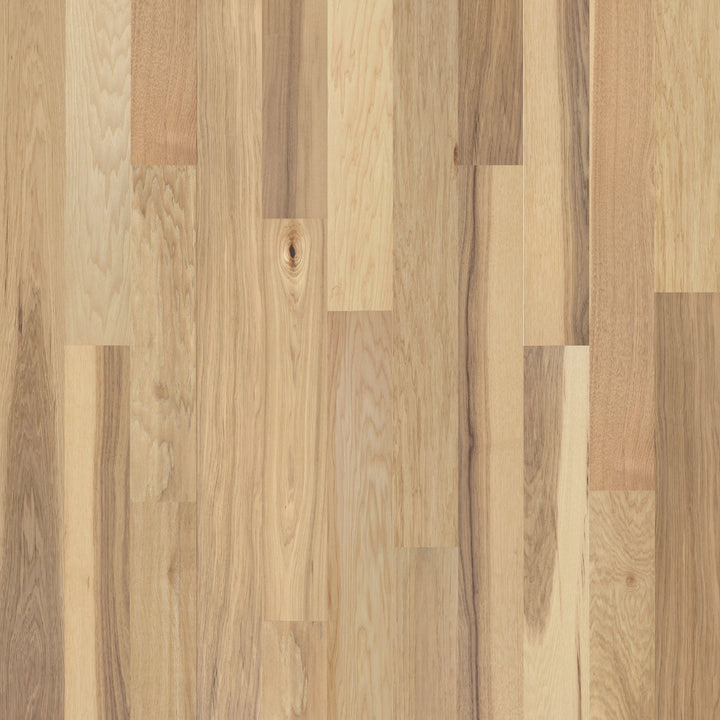 allen + roth Hickory Natural hardwood flooring — primary plank view