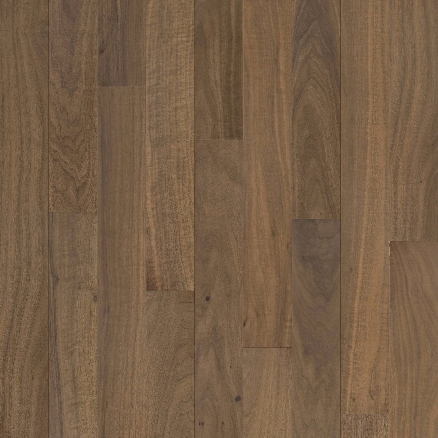 allen + roth Walnut Marseilla hardwood flooring — primary plank view