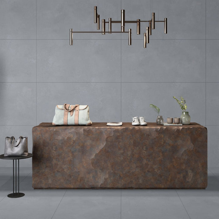 The Tile Life Element Concrete Grey 24-in x 48-in Matte Porcelain Cement look Floor and Wall Tile product image