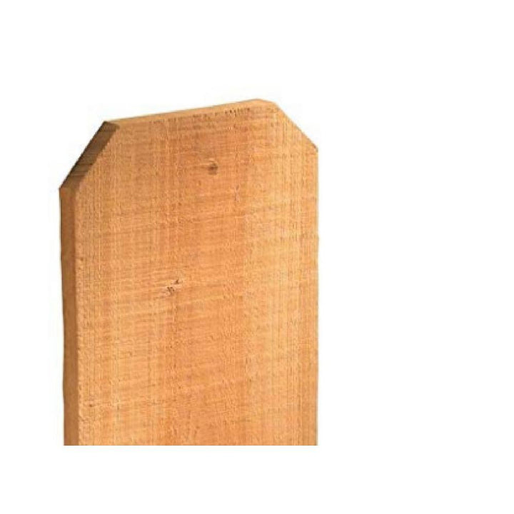 5/8 in. x 5-1/2 in. x 6 ft. Western Red Cedar Dog-Ear Fence Picket - Super Arbor