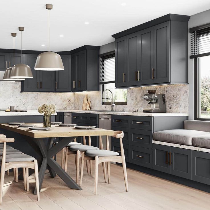 Home Decorators Collection Newport 36 in. W x 12 in. D x 30 in. H Assembled Plywood Wall Kitchen Cabinet in Deep Onyx with Soft Close