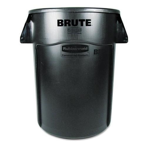Rubbermaid Commercial Products Brute 44-Gallon Black Plastic Touchless Trash Can