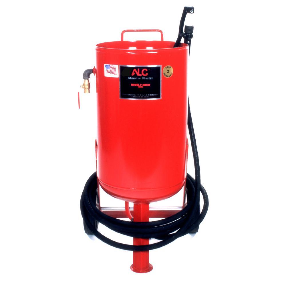 300 lbs. Portable Abrasive Pressure Blaster with Starter Kit - Super Arbor