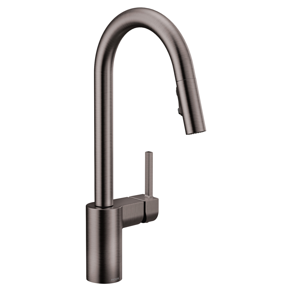 Moen Align Single-Handle Pull-Down Kitchen Faucet with Reflex and Power Clean, Matte Black