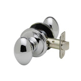 Egg Black Passage Hall/Closet Door Knob - Super Arbor