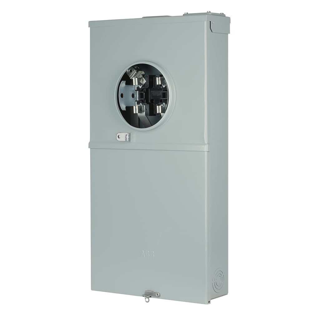 ABB ReliaHome 200-Amp 4-space load center - installed context