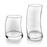Swerve 16-Piece Drinkware Glass Set