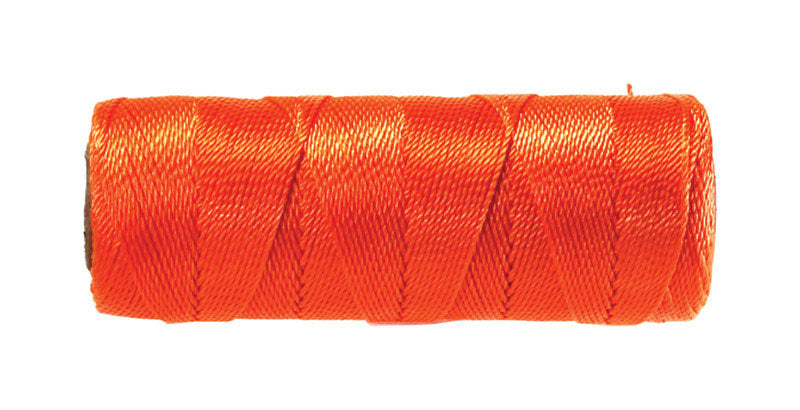 Ace #18 Nylon Twine, 525 ft. Orange Twisted Mason Line