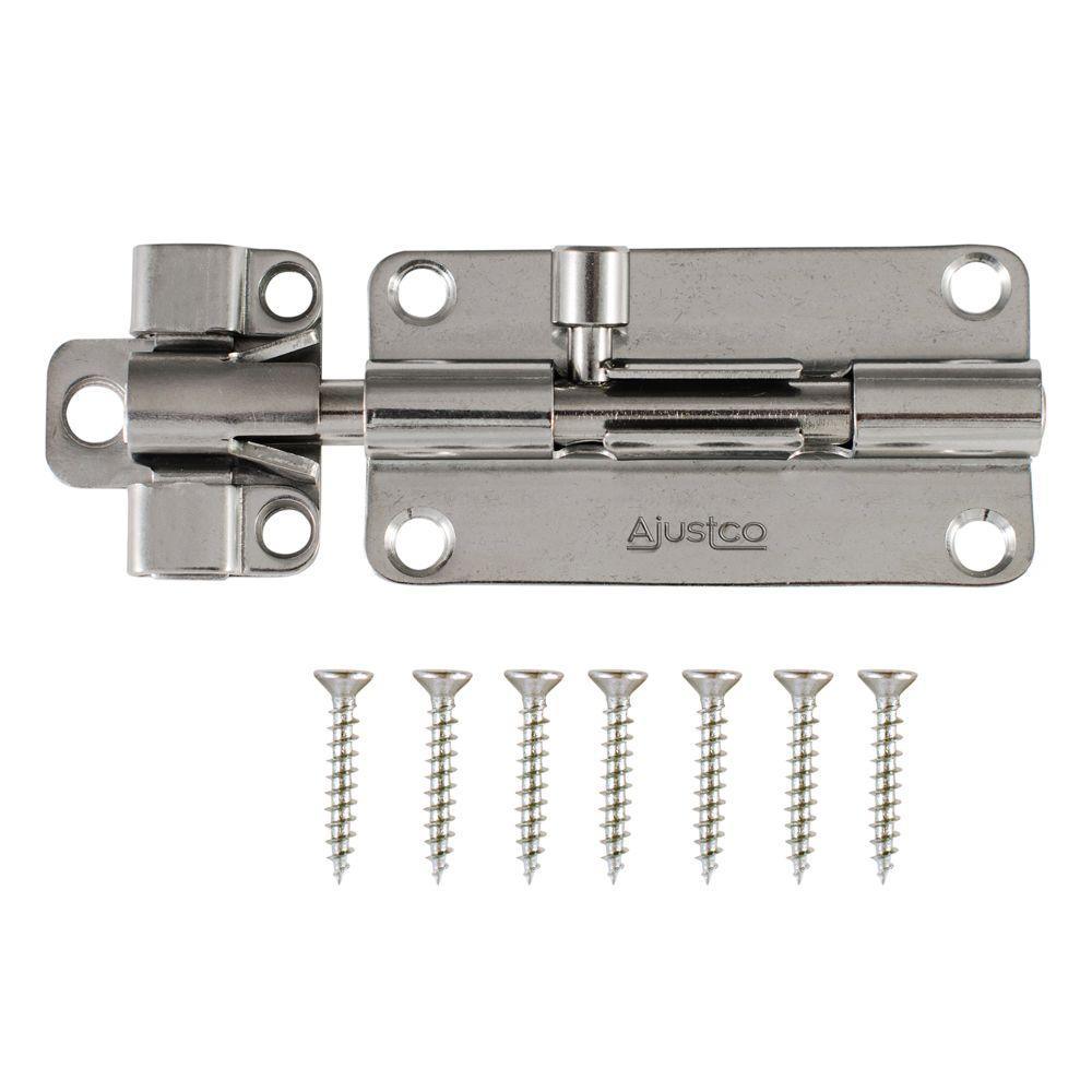 4 in. Black Barrel Bolt - Super Arbor