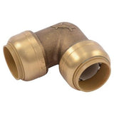 SharkBite 3/4-in Push-to-Connect x 3/4-in Push-to-Connect dia 90-Degree Standard Elbow Push Fitting