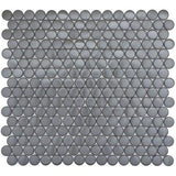 Emser Gleam 10-Pack Graphite Metal Border Tile (12-in x 12-in) - Super Arbor