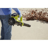 RYOBI ONE+ 18-Volt Lithium-Ion String Trimmer/Edger & Blower/Sweeper Combo Kit with 2.0Ah Battery and Charger