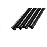32 in. x 3/4 in. Black Pearl Matte Steel Round Baluster (10-Pack) - Super Arbor