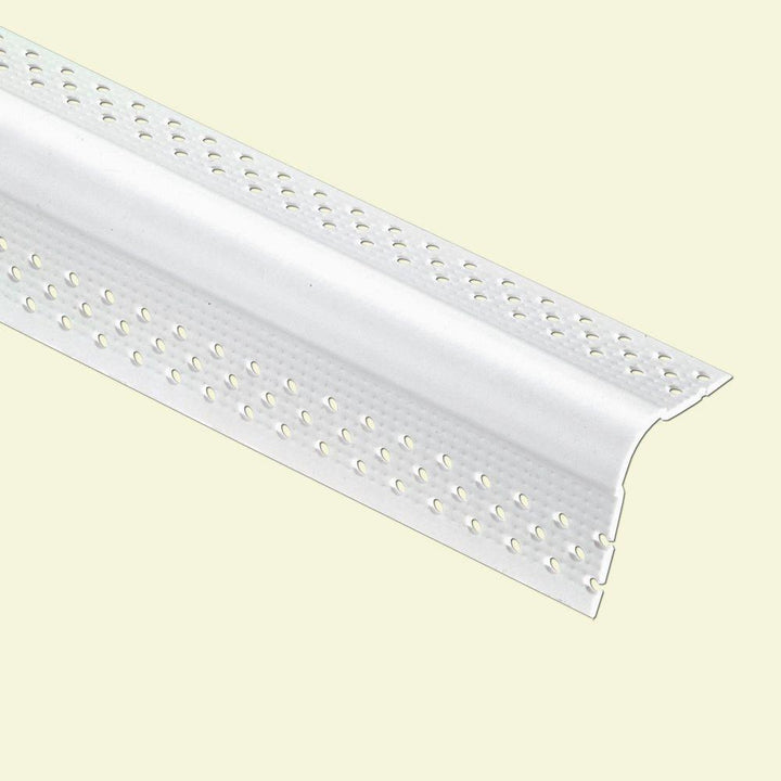 8 ft. x 3/8 in. Vinyl Mini Bullnose Corner Bead (35-Pack) - Super Arbor