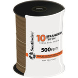 500 ft. 10 Black Stranded CU THHN Wire - Super Arbor