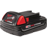 M18 18-Volt Lithium-Ion Cordless Hackzall Reciprocating Saw Kit with (1) 1.5Ah Battery, Charger and Tool Bag - Super Arbor