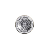 Custom Alexandria Satin Nickel Alden Trim Combined Interior Glass Door Knob - Super Arbor