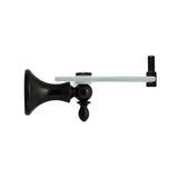 Antica 20 in. W Frosted Glass Shelf with Rail in Rubbed Bronze - Super Arbor