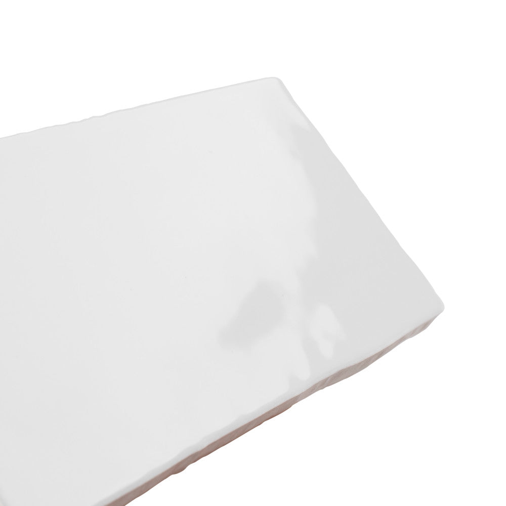 Merola Tile Castillo White 2-7/8 in. x 5-7/8 in. Ceramic Subway Wall Tile (5.67 sq. ft. / Case)
