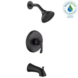 Edgewood Single-Handle 1-Spray Tub and Shower Faucet in Bronze (Valve Included) - Super Arbor
