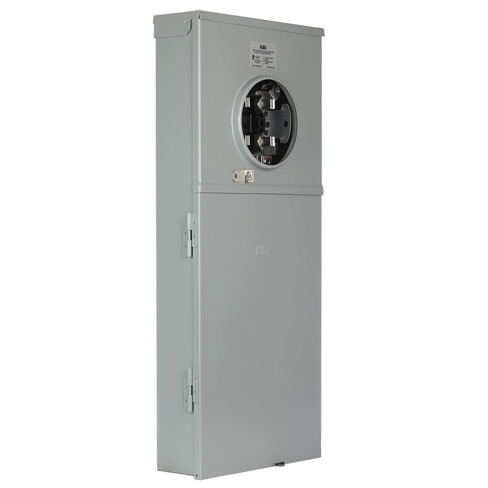 ABB ReliaHome 200-Amp 20-space load center - side view