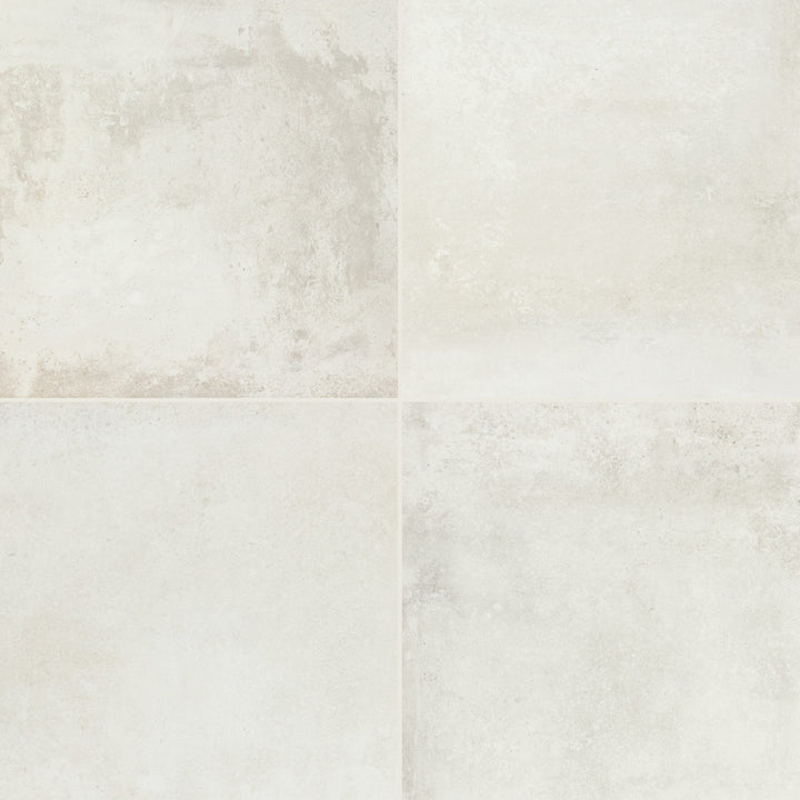 Daltile Rekindle White 24-in x 24-in Matte Porcelain Cement look Floor and Wall Tile product image