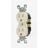 15 Amp Tamper-Resistant Duplex Outlet, Light Almond (10-Pack) - Super Arbor
